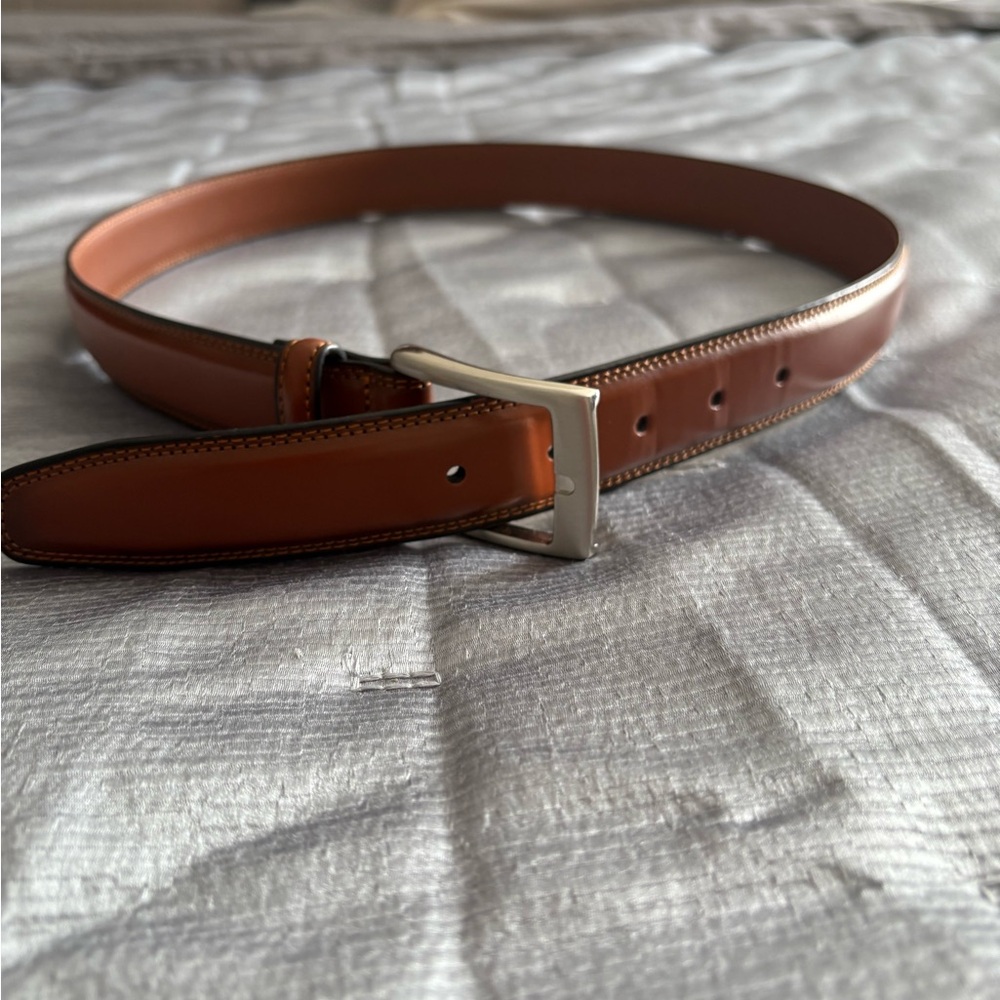 Men's Brown Leather Belt
